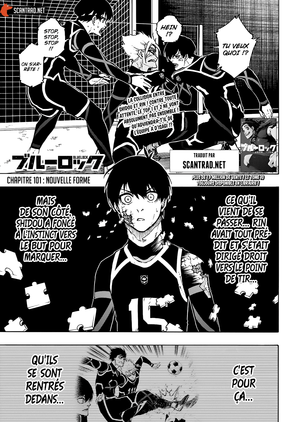 Blue Lock Chapitre 101 - Page 1