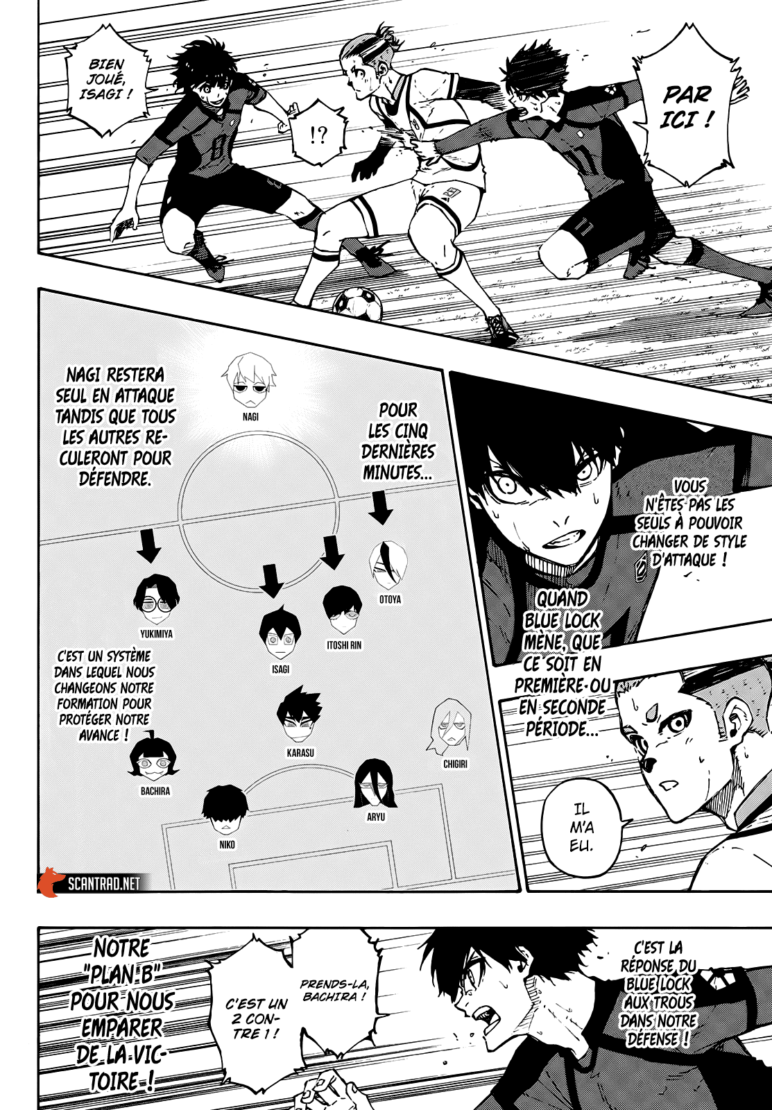 Blue Lock Chapitre 121 - Page 10