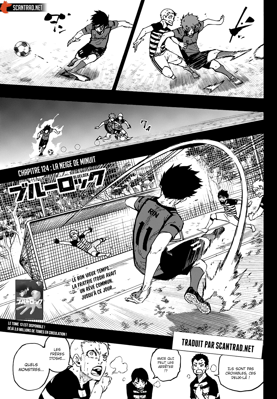 Blue Lock Chapitre 124 - Page 1
