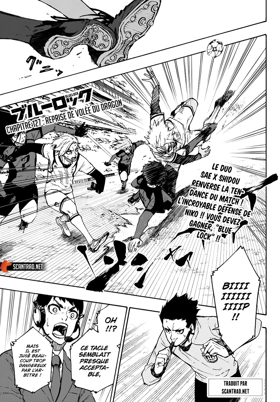 Blue Lock Chapitre 127 - Page 1