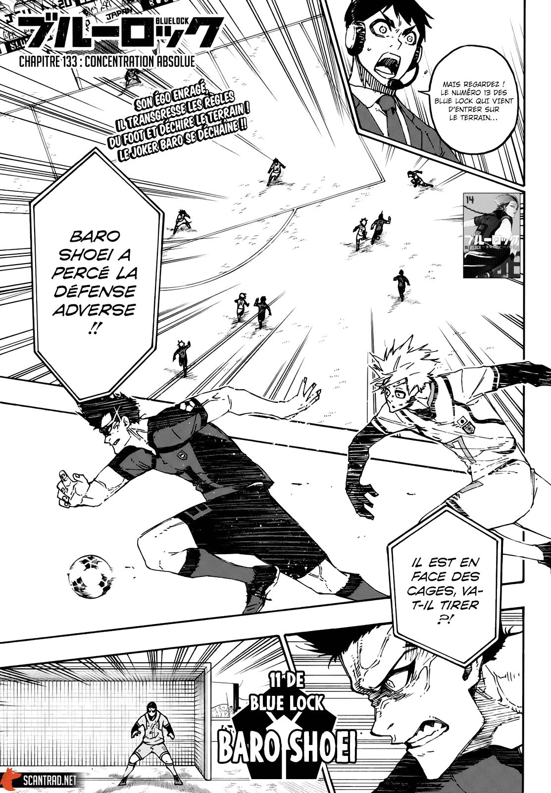 Blue Lock Chapitre 133 - Page 1