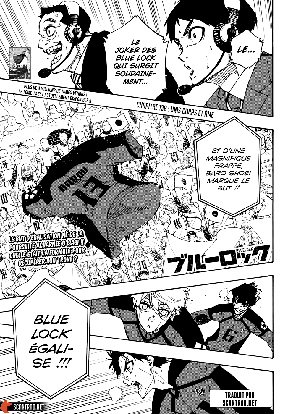 Blue Lock Chapitre 138 - Page 1