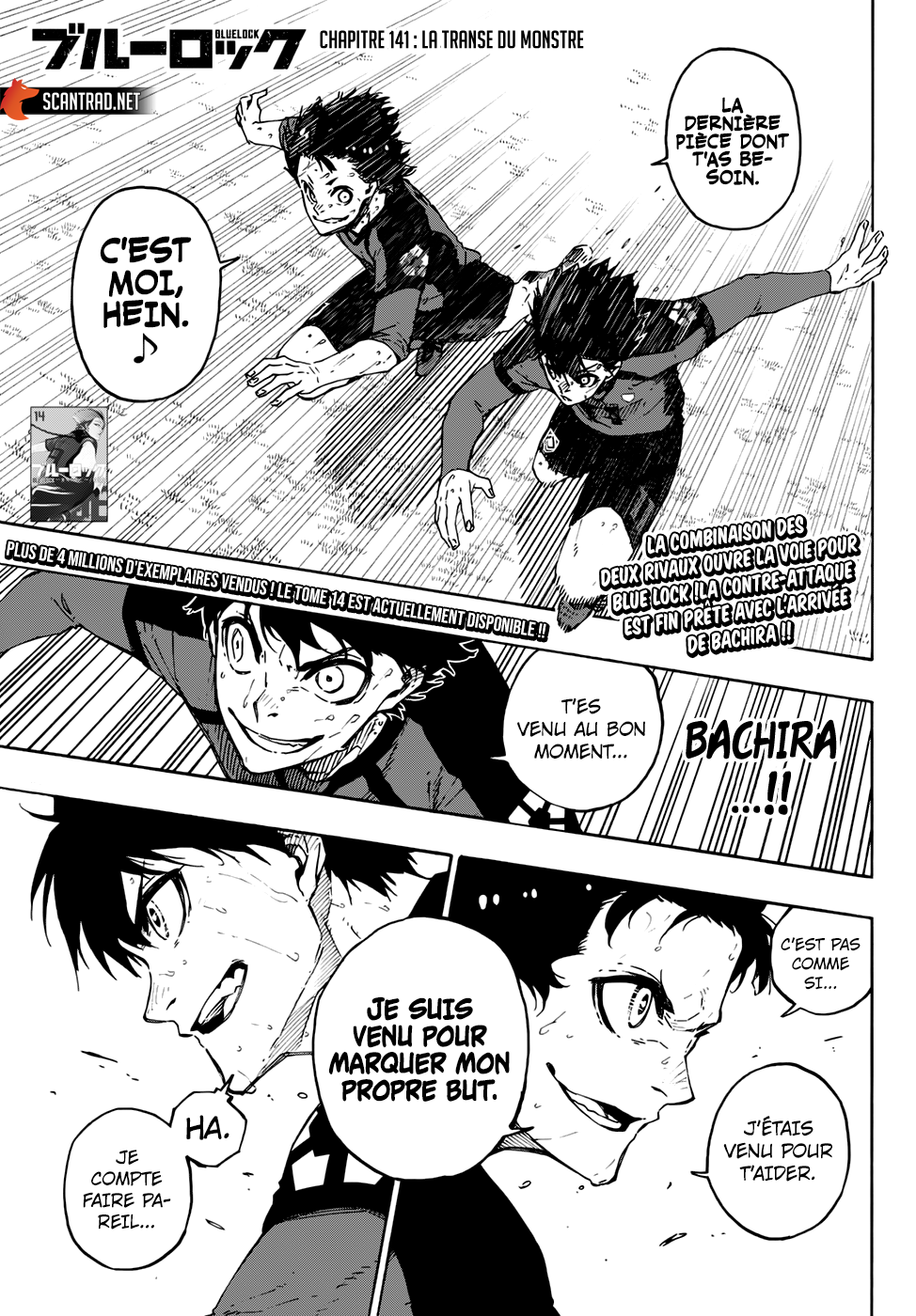 Blue Lock Chapitre 141 - Page 1