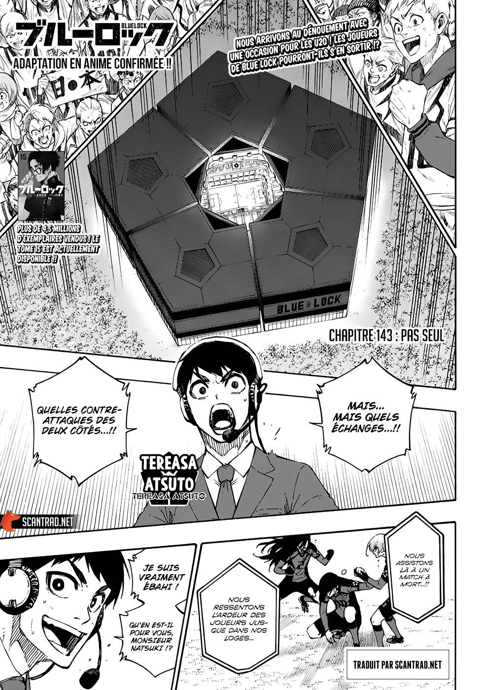 Blue Lock Chapitre 143 - Page 1