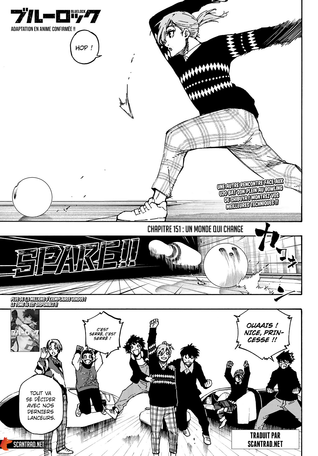 Blue Lock Chapitre 151 - Page 1