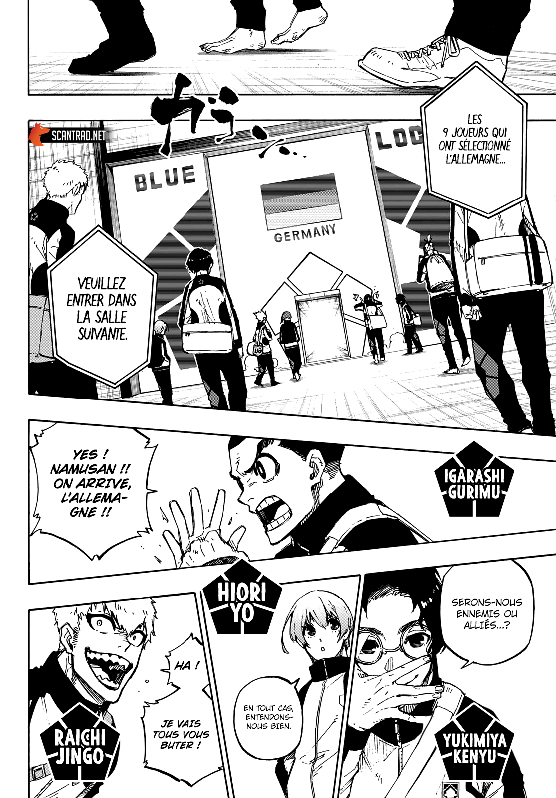 Blue Lock Chapitre 154 - Page 11