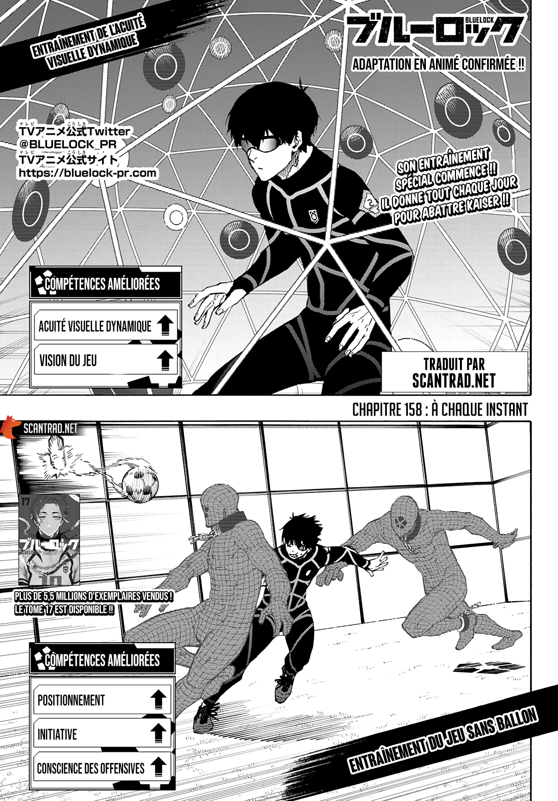 Blue Lock Chapitre 158 - Page 1