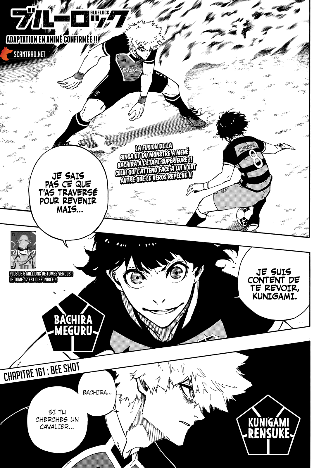 Blue Lock Chapitre 161 - Page 1