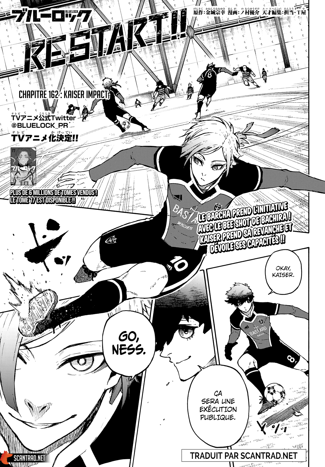 Blue Lock Chapitre 162 - Page 1
