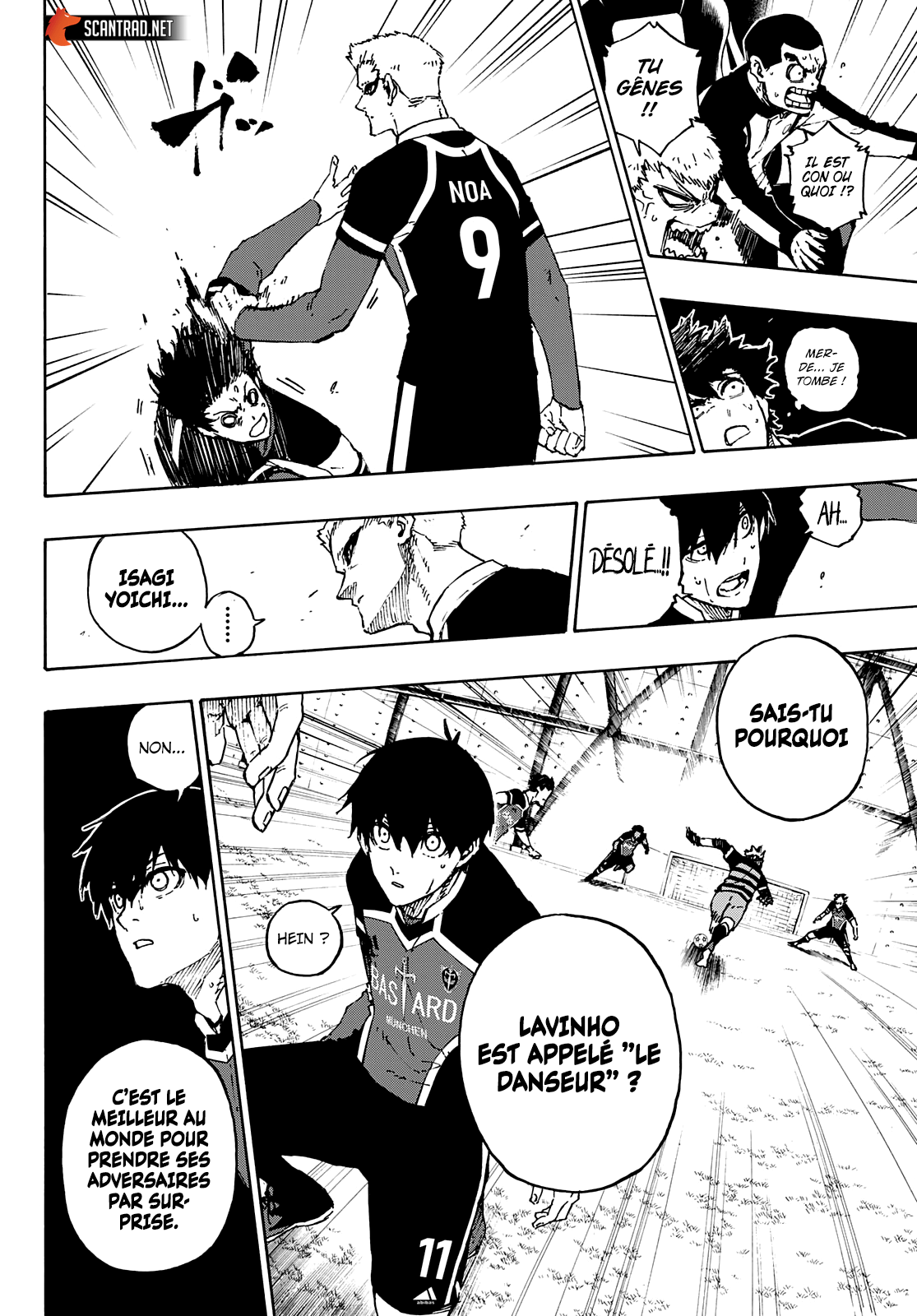 Blue Lock Chapitre 164 - Page 9