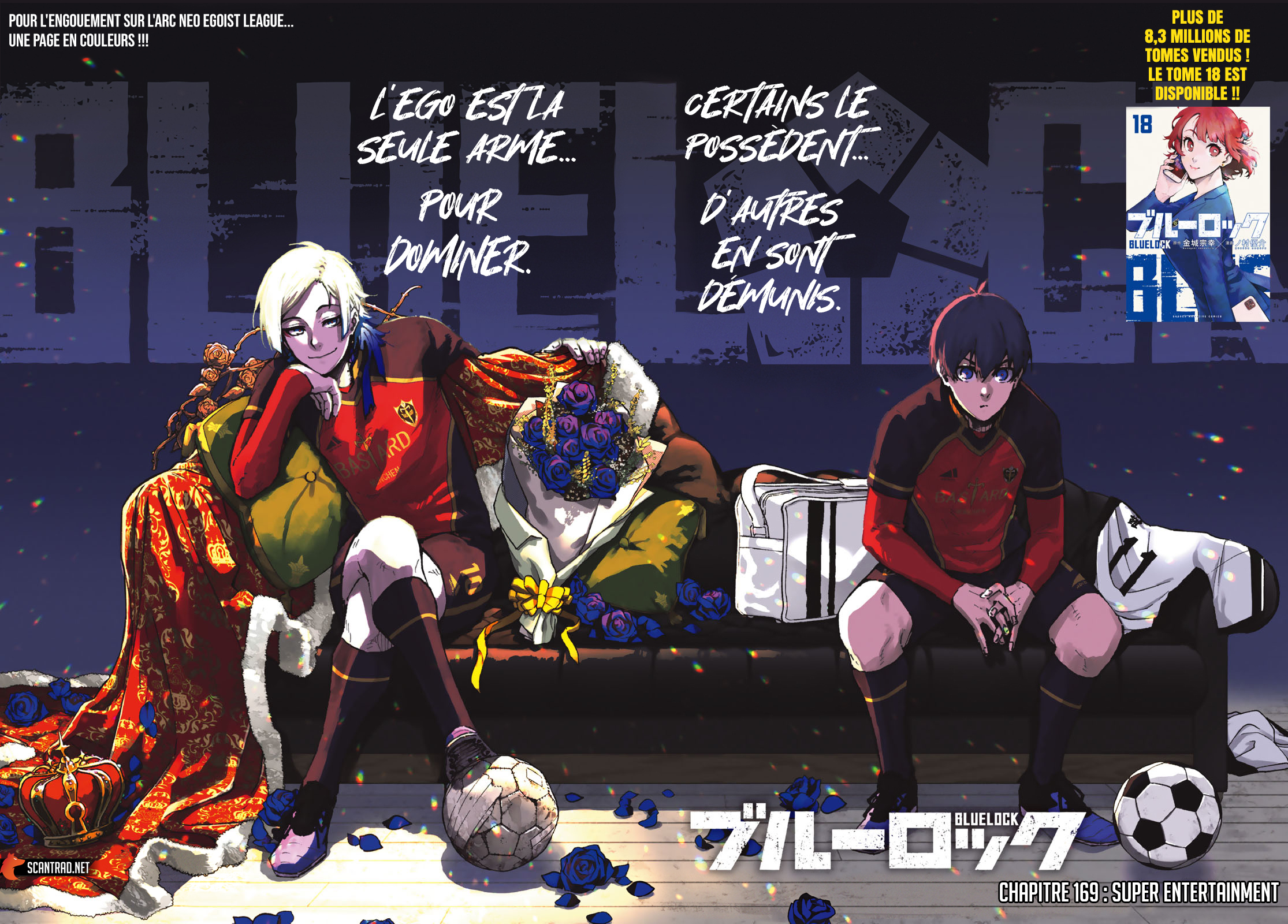 Blue Lock Chapitre 169 - Page 1