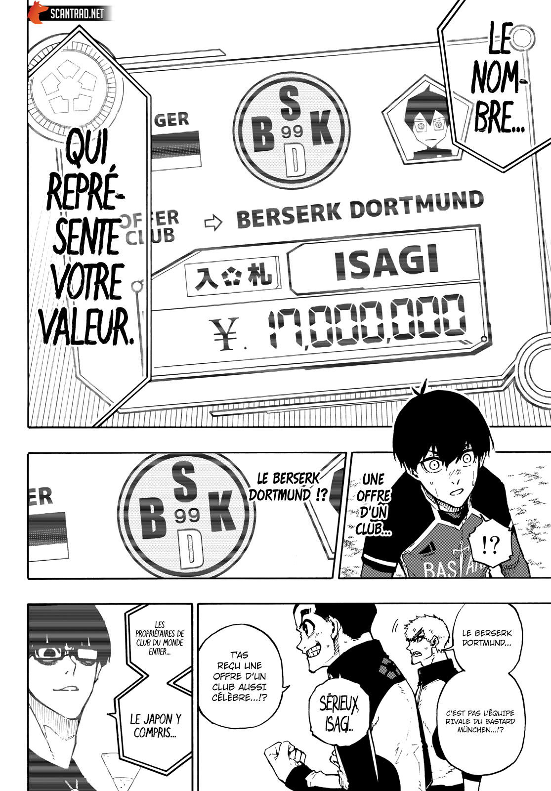 Blue Lock Chapitre 169 - Page 3