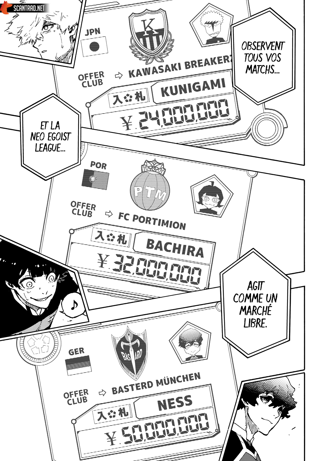 Blue Lock Chapitre 169 - Page 4