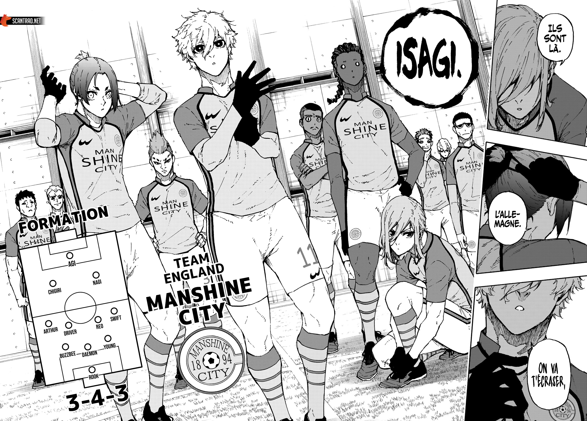 Blue Lock Chapitre 173 - Page 13