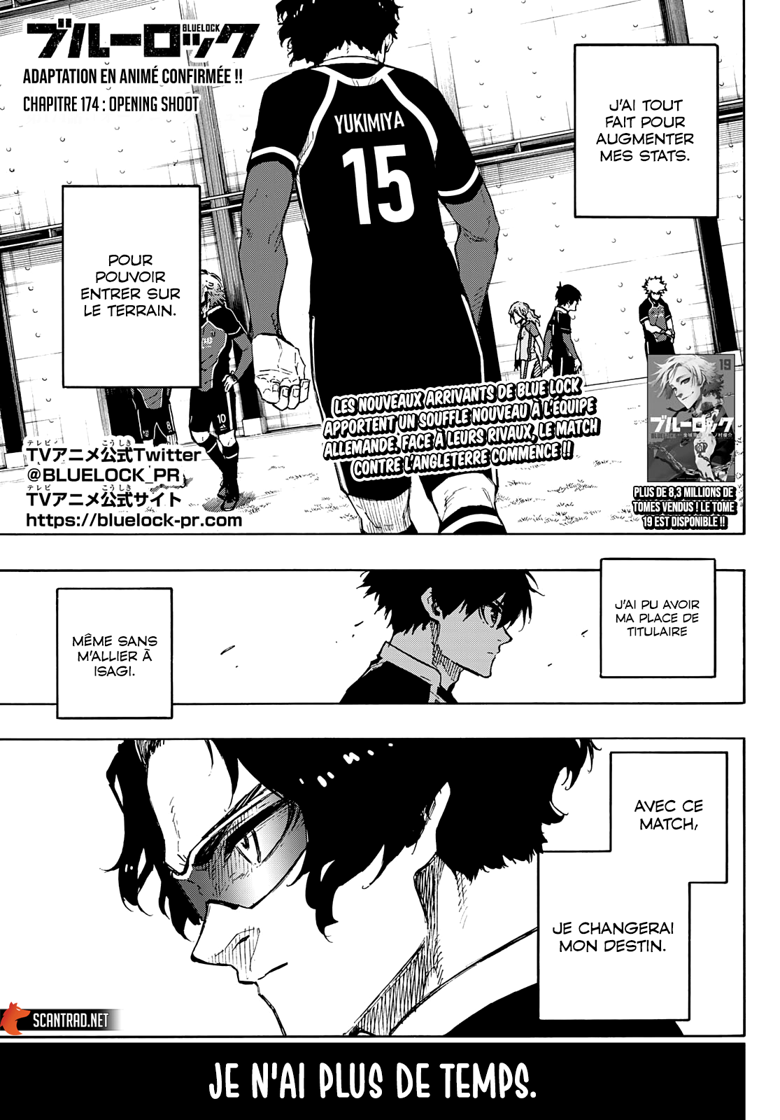 Blue Lock Chapitre 174 - Page 1