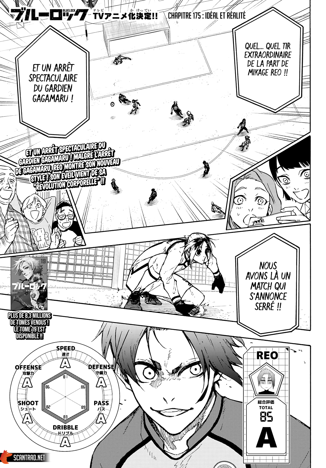 Blue Lock Chapitre 175 - Page 1