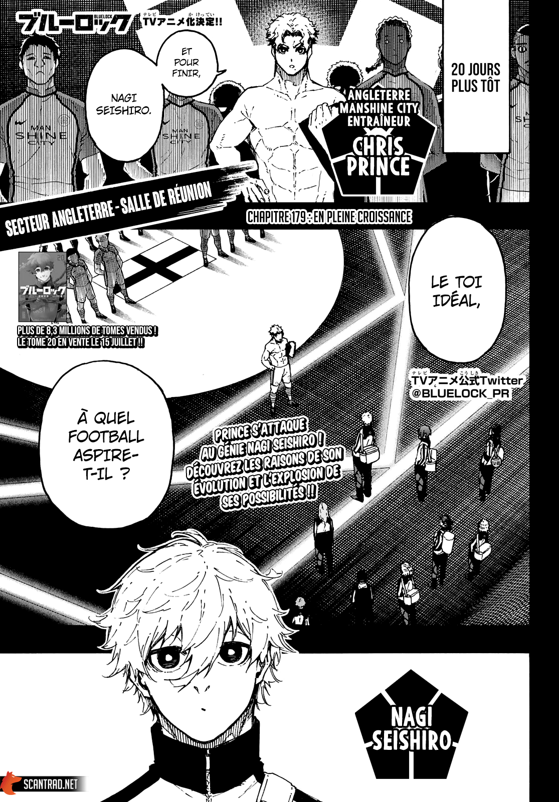 Blue Lock Chapitre 179 - Page 1