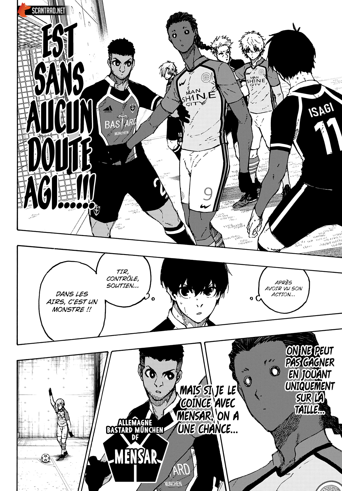 Blue Lock Chapitre 180 - Page 11