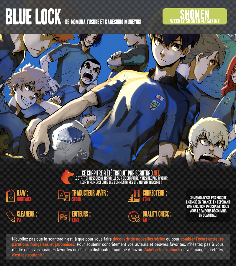 Blue Lock Chapitre 180 - Page 2
