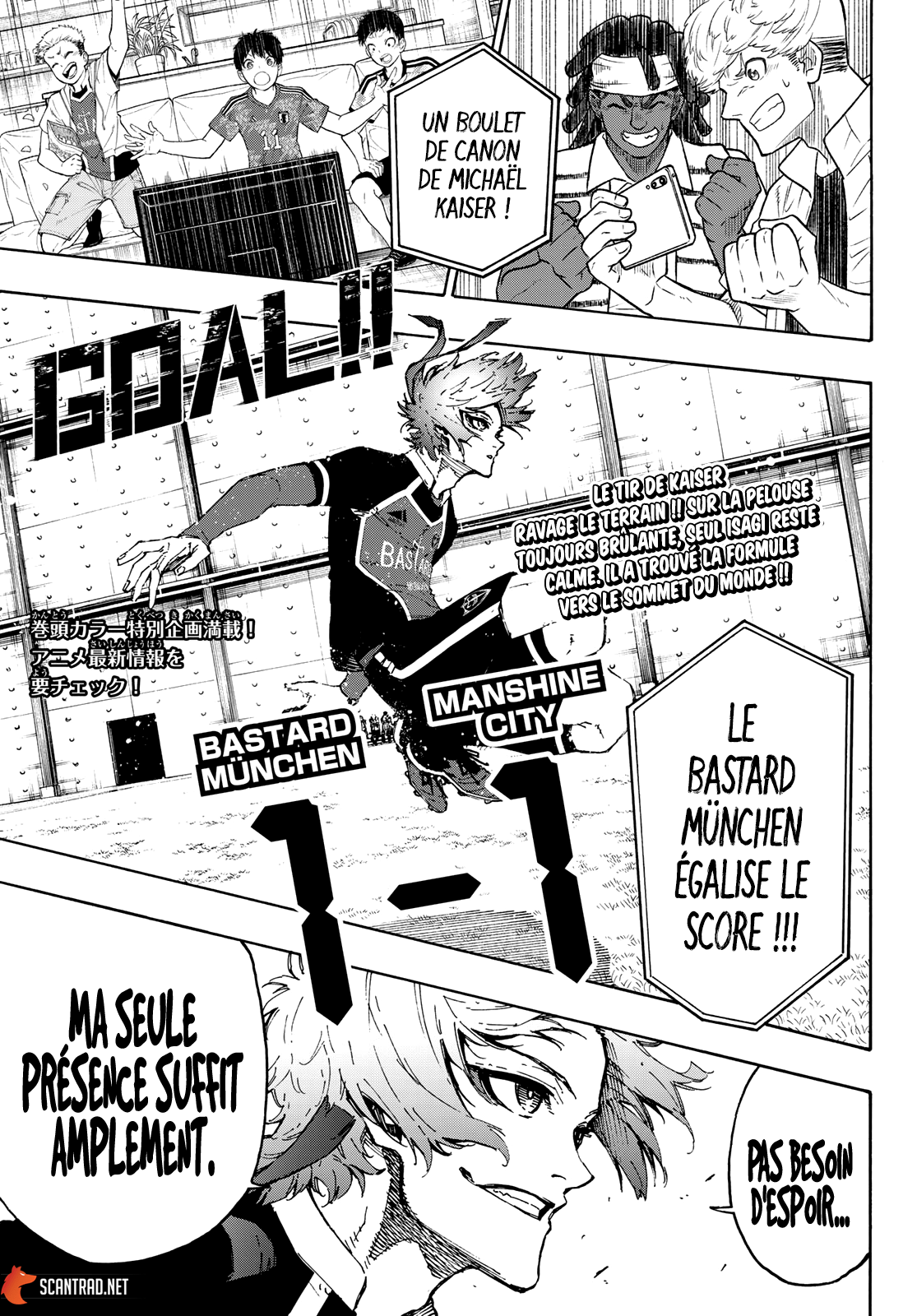 Blue Lock Chapitre 182 - Page 2