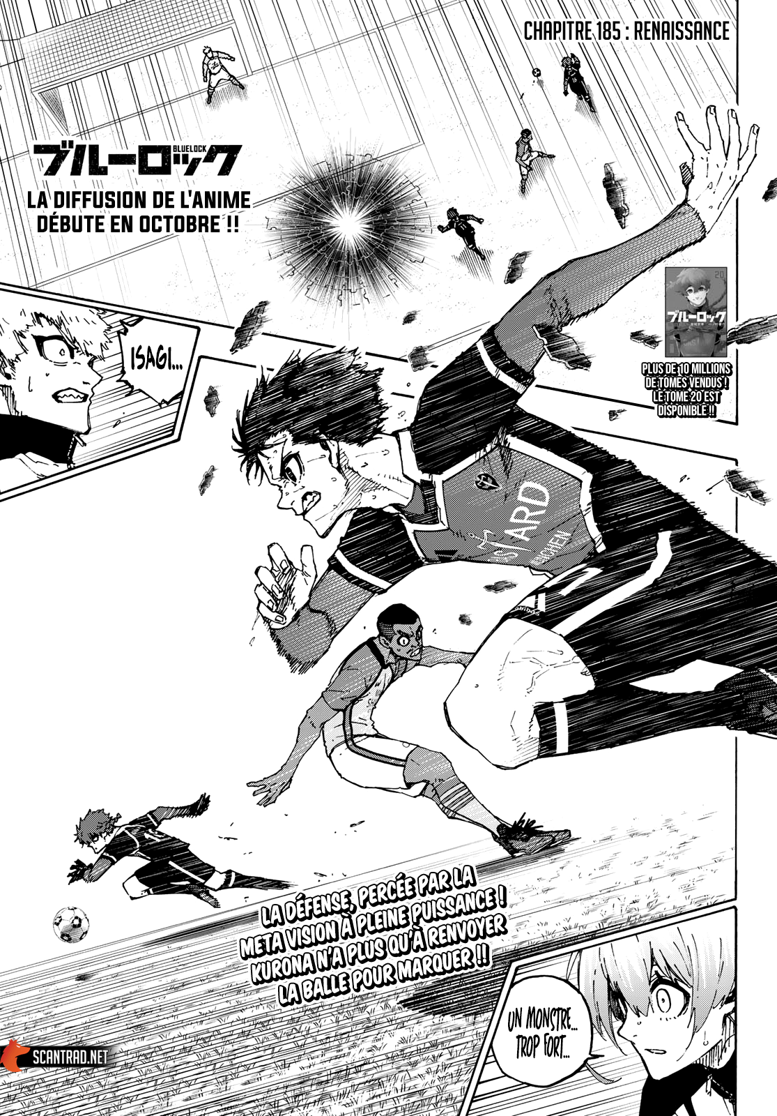 Blue Lock Chapitre 185 - Page 1
