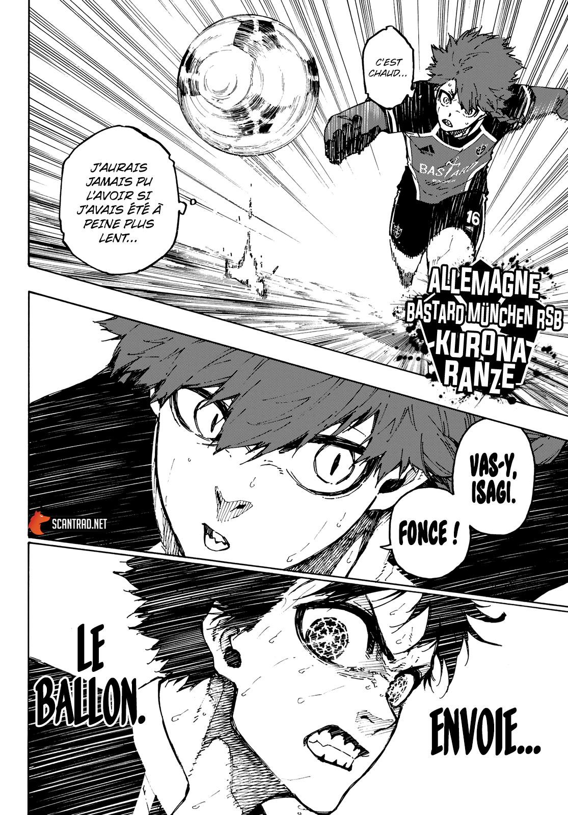 Blue Lock Chapitre 185 - Page 2