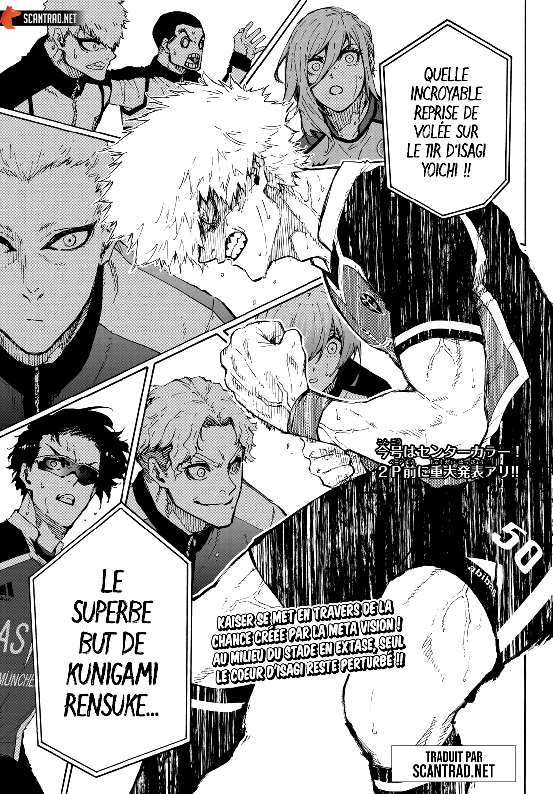 Blue Lock Chapitre 186 - Page 2