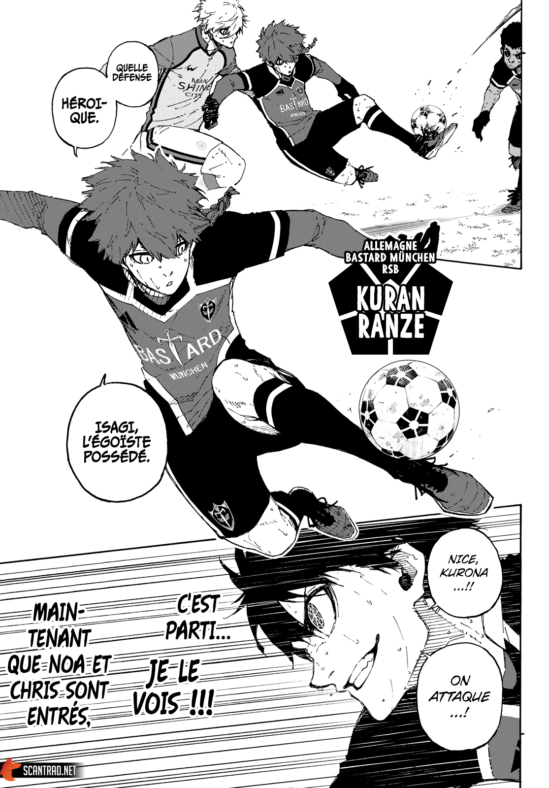 Blue Lock Chapitre 195 - Page 3