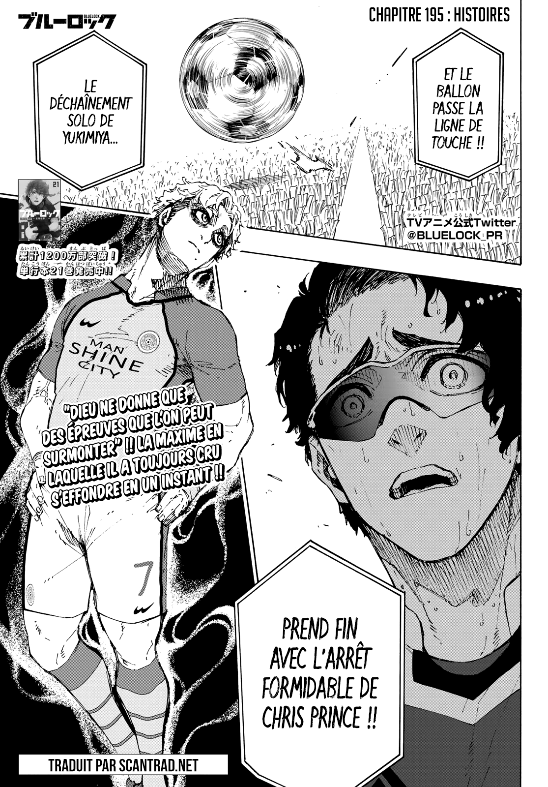 Blue Lock Chapitre 196 - Page 1