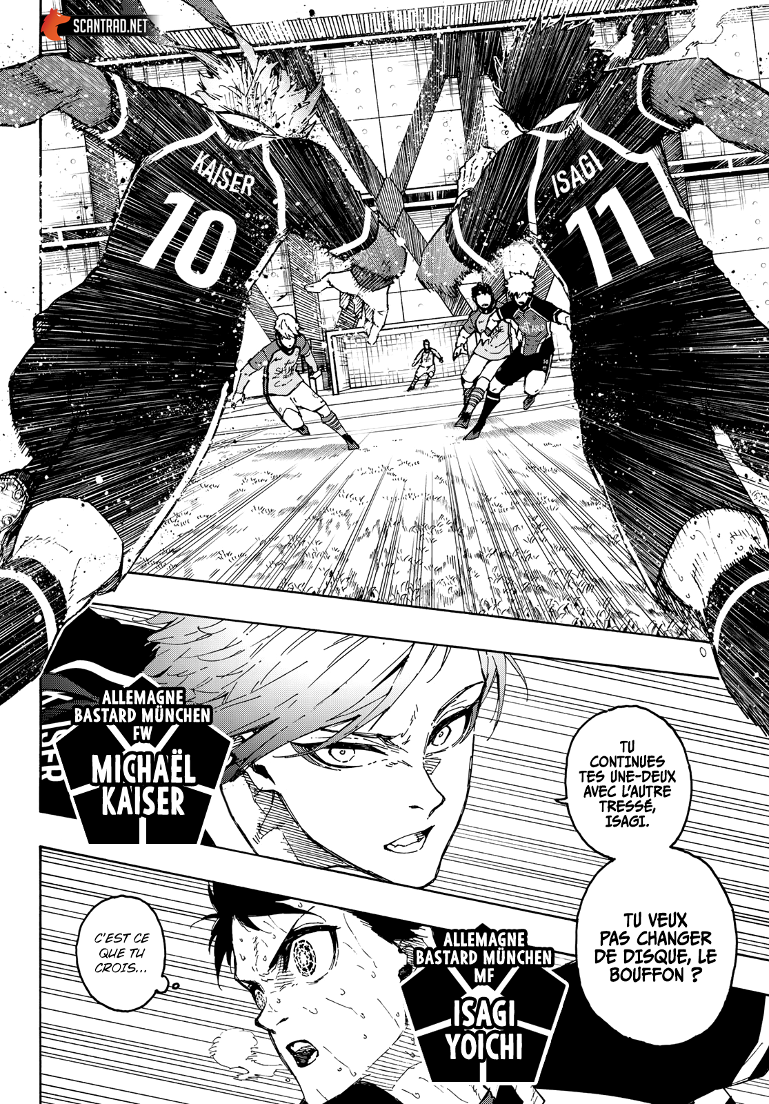 Blue Lock Chapitre 201 - Page 2