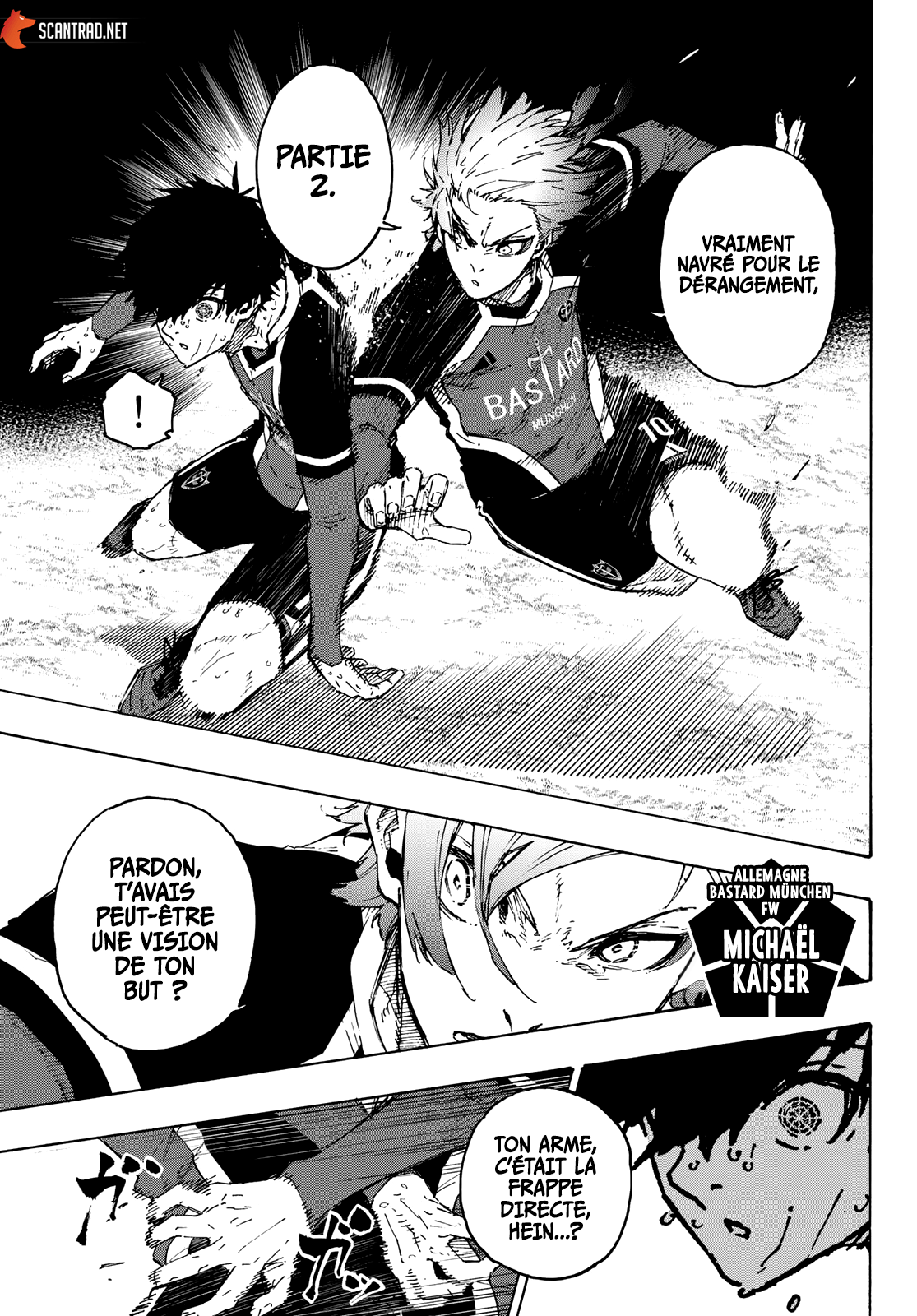 Blue Lock Chapitre 202 - Page 3