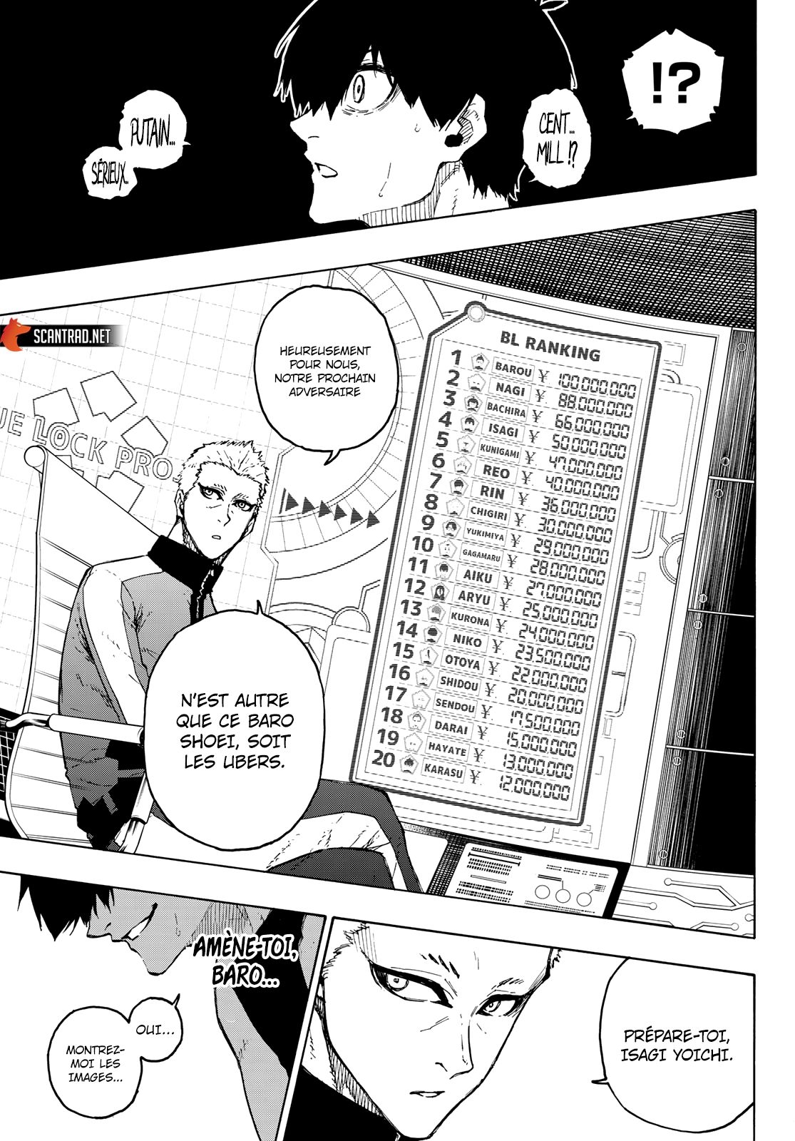 Blue Lock Chapitre 204 - Page 19