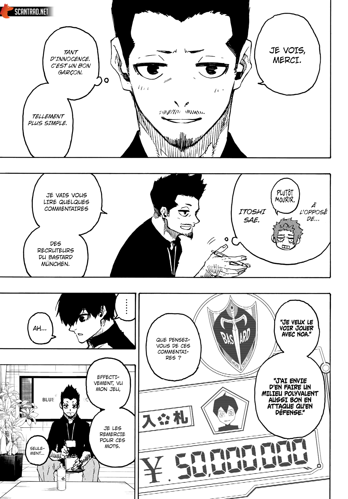 Blue Lock Chapitre 205 - Page 3