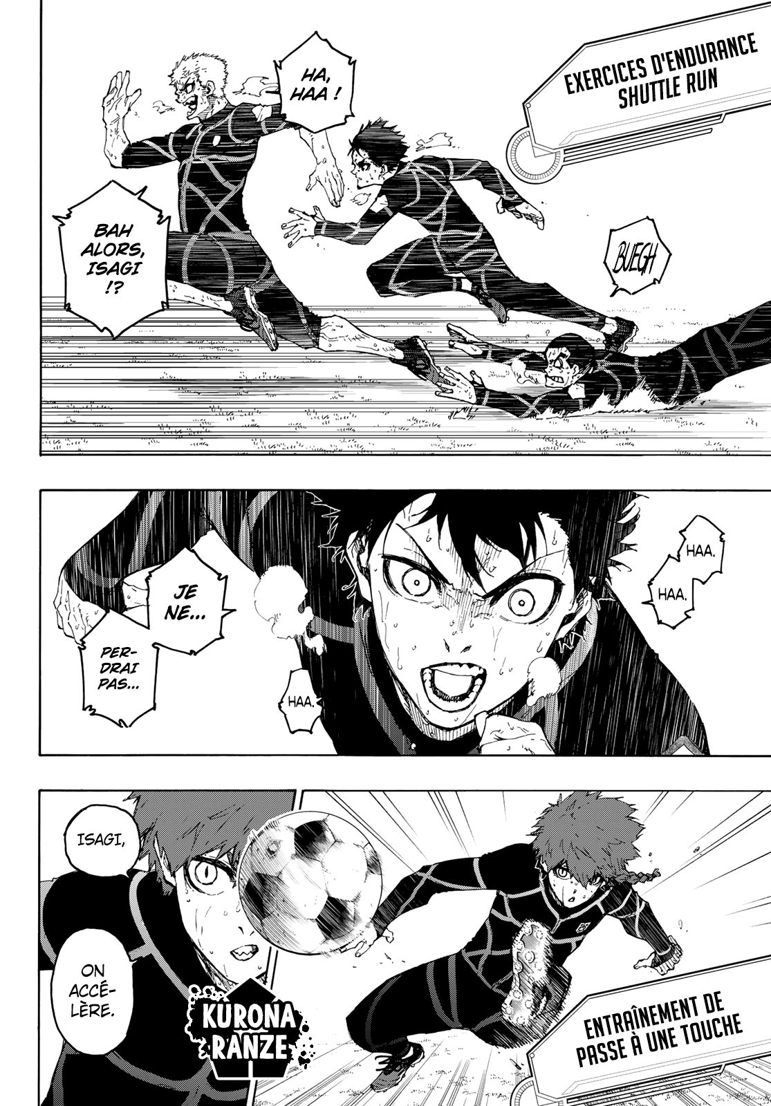 Blue Lock Chapitre 208 - Page 2