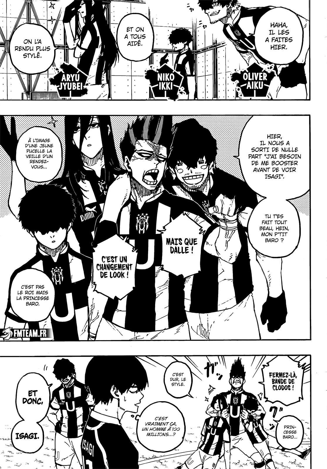 Blue Lock Chapitre 210 - Page 3
