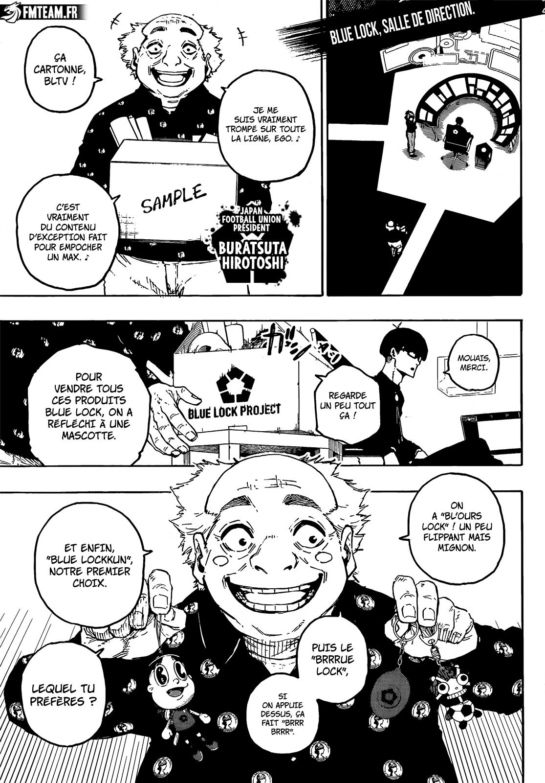 Blue Lock Chapitre 210 - Page 5