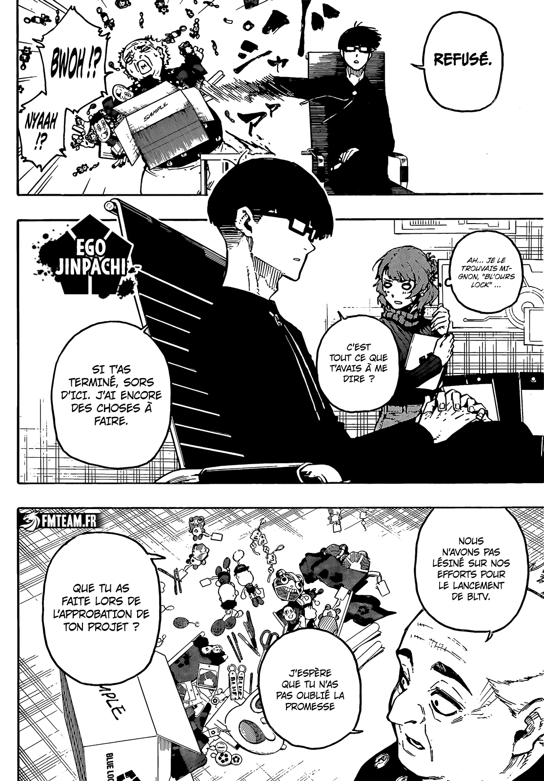 Blue Lock Chapitre 210 - Page 6