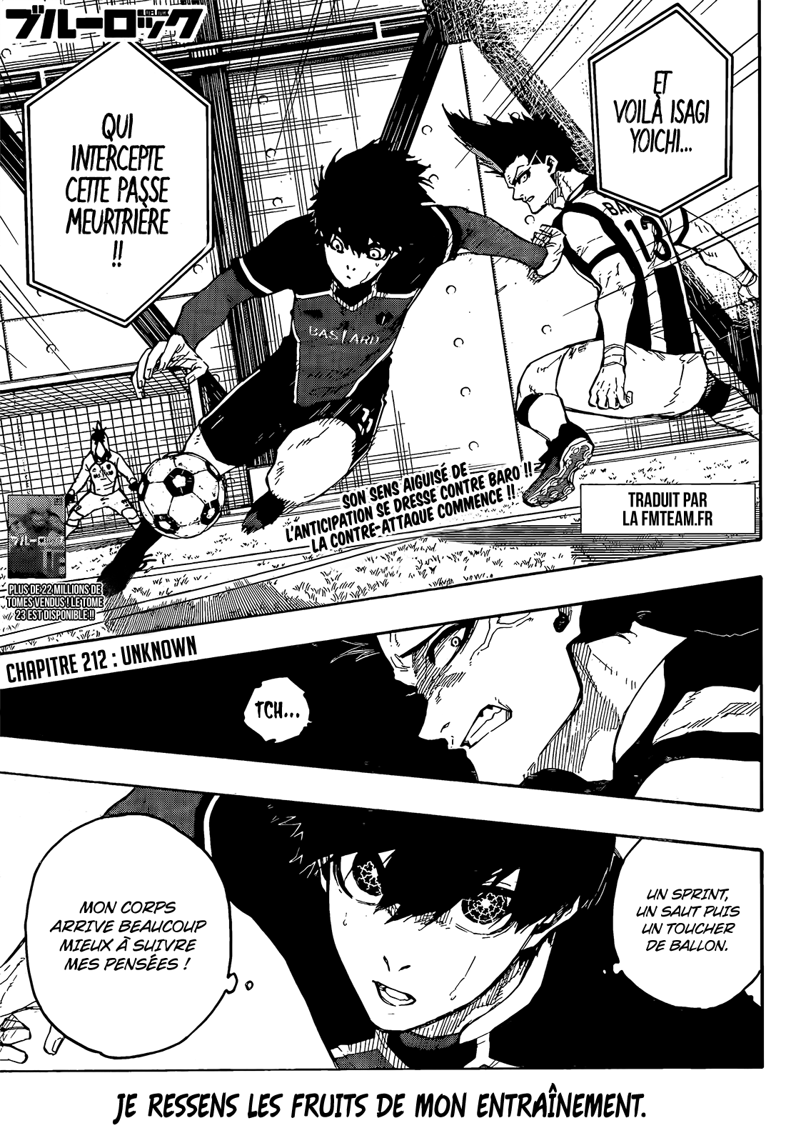 Blue Lock Chapitre 212 - Page 1