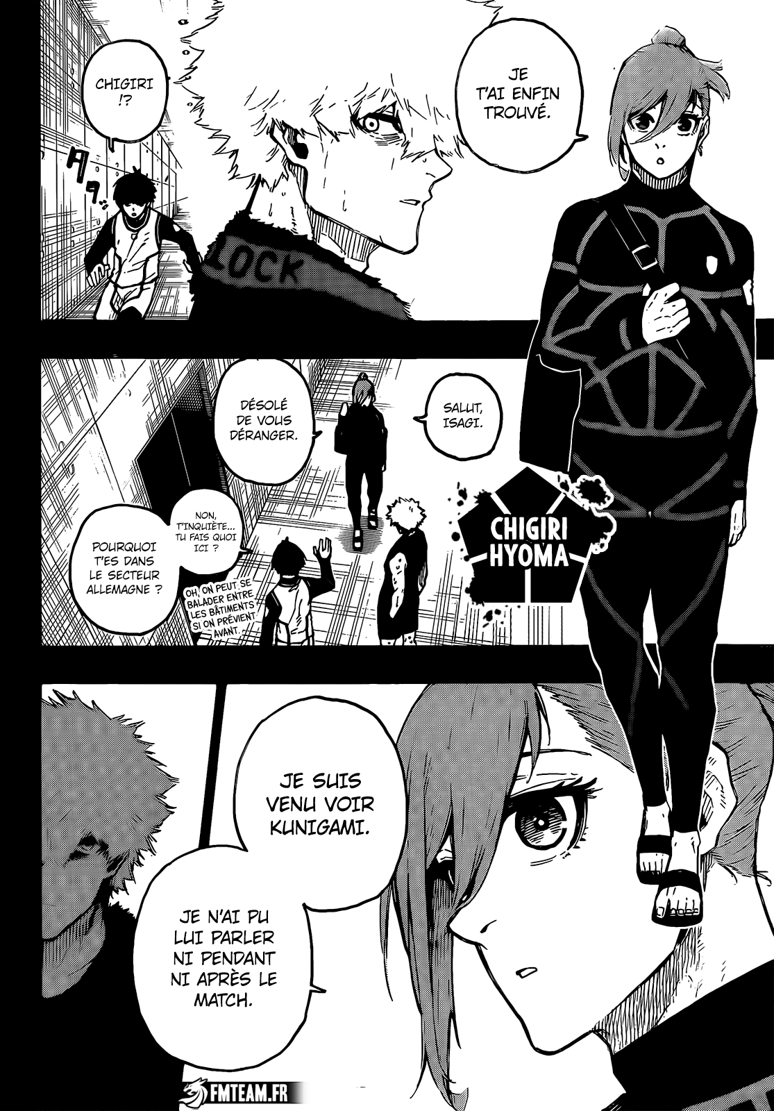 Blue Lock Chapitre 213 - Page 9