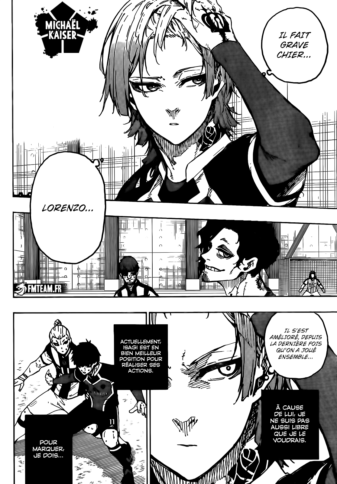 Blue Lock Chapitre 218 - Page 14
