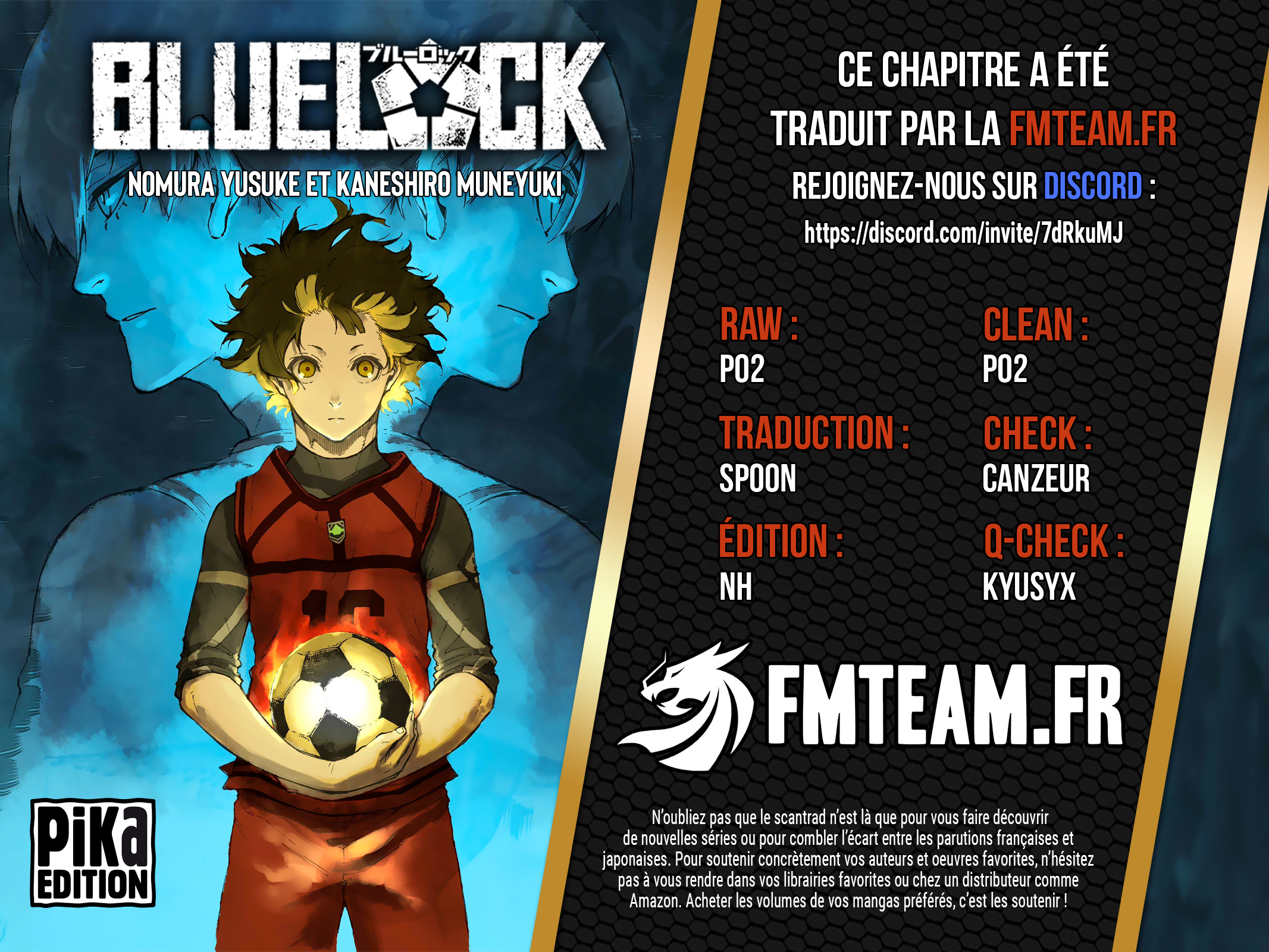 Blue Lock Chapitre 218 - Page 20