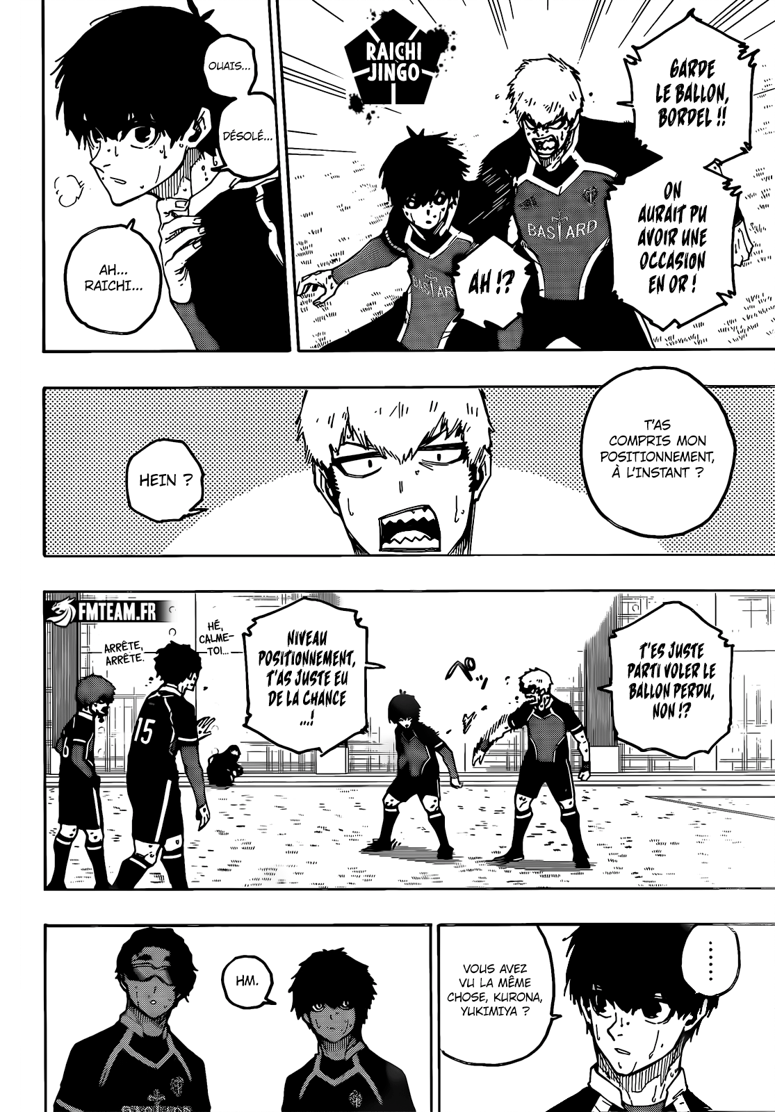 Blue Lock Chapitre 218 - Page 6