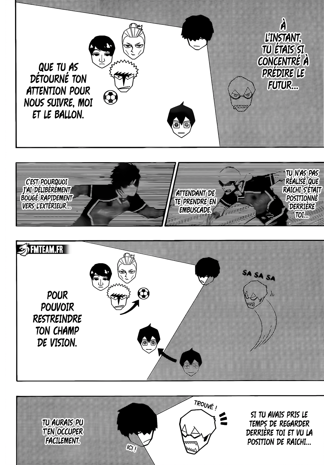 Blue Lock Chapitre 219 - Page 10