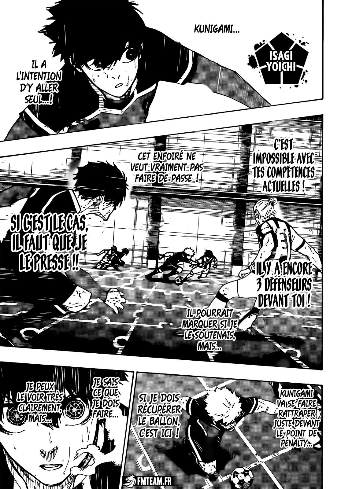 Blue Lock Chapitre 219 - Page 3