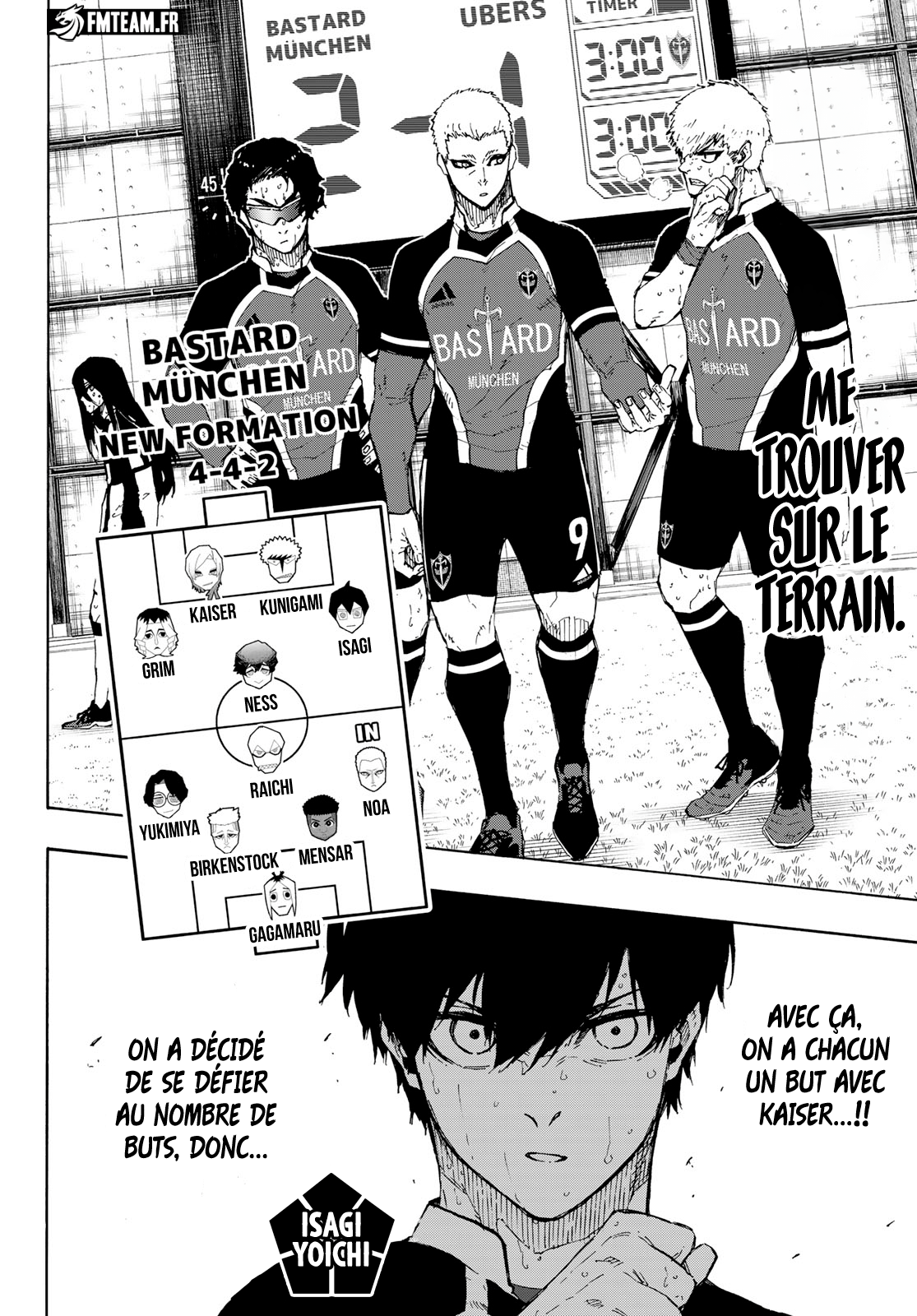 Blue Lock Chapitre 222 - Page 2
