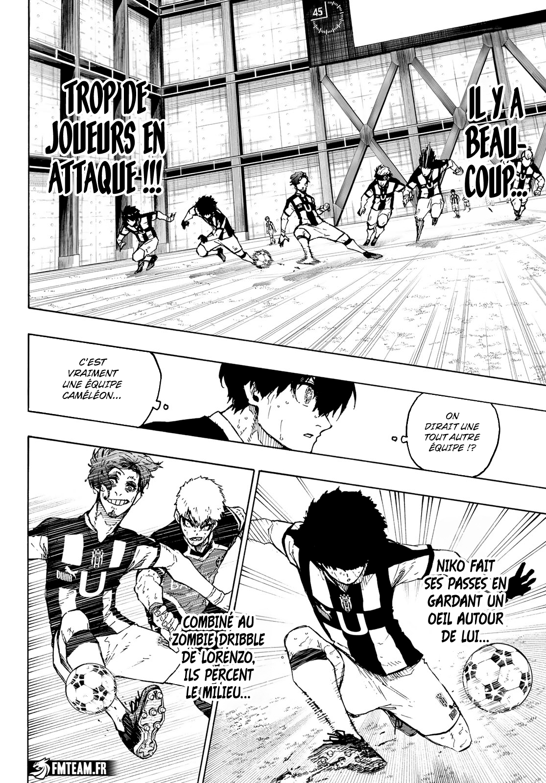 Blue Lock Chapitre 222 - Page 5