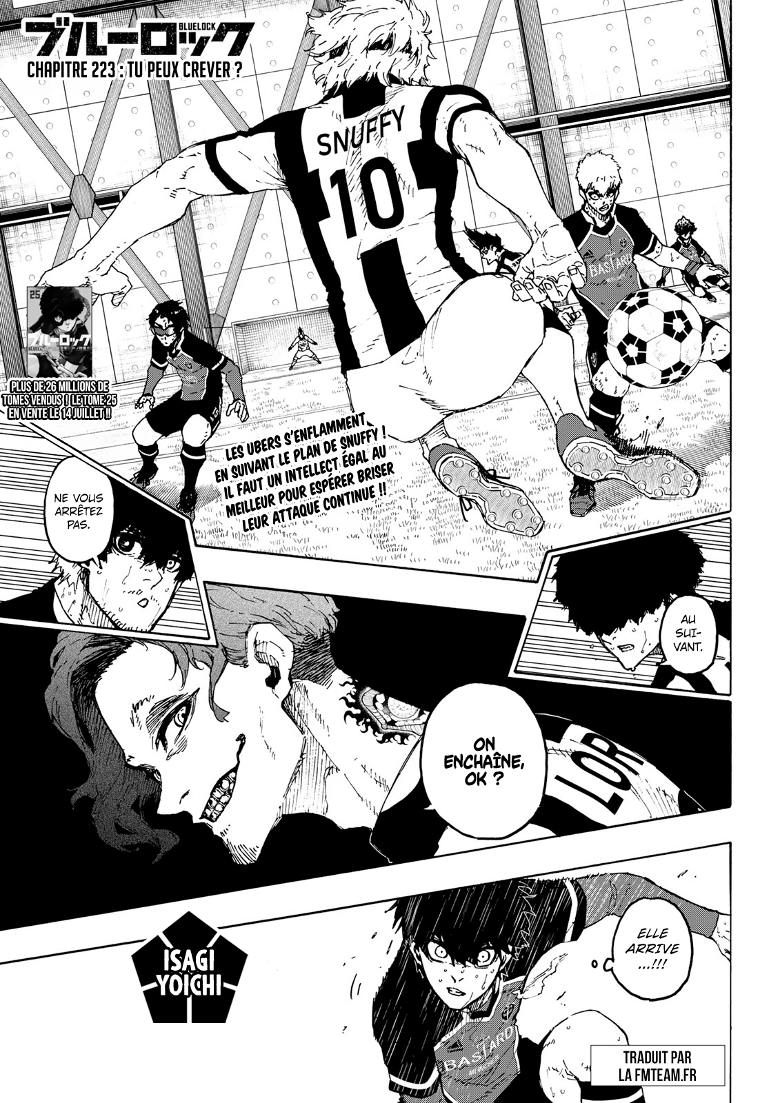 Blue Lock Chapitre 223 - Page 1