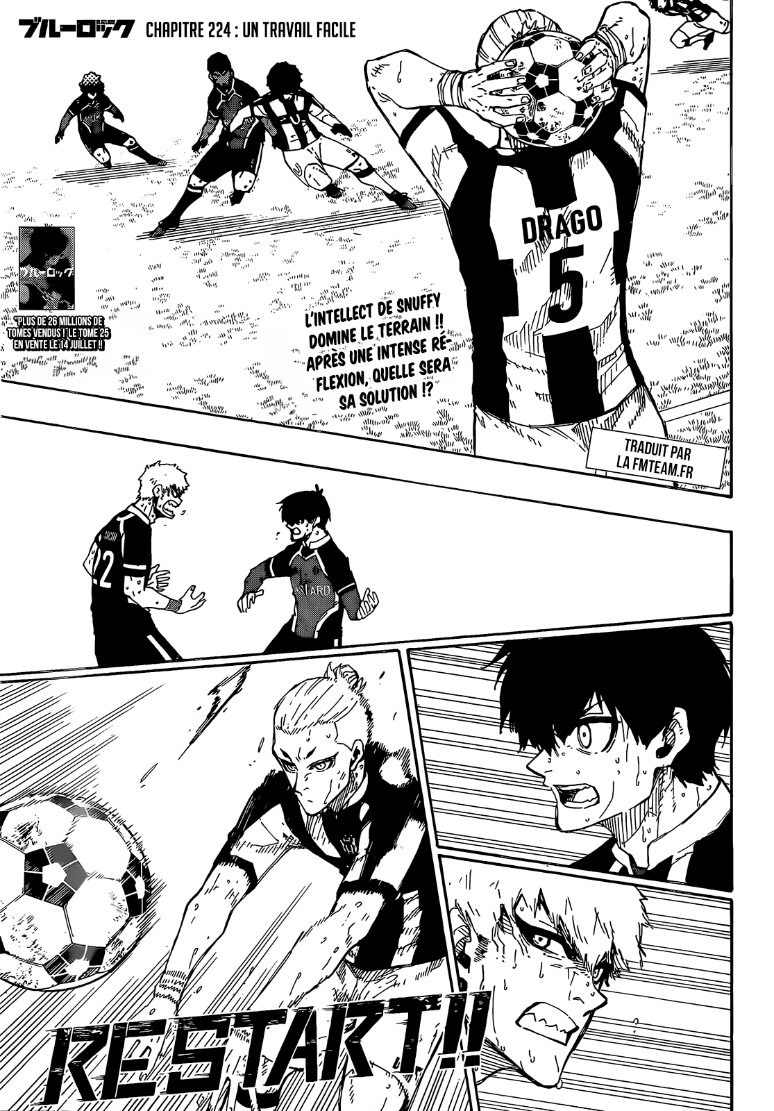 Blue Lock Chapitre 224 - Page 1