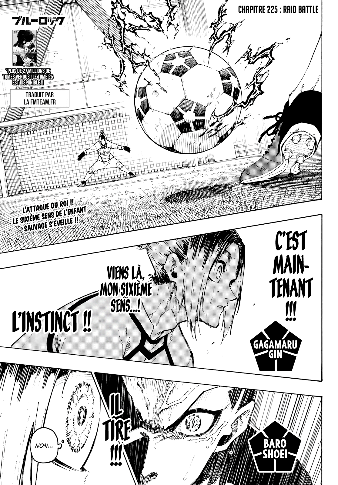 Blue Lock Chapitre 225 - Page 1