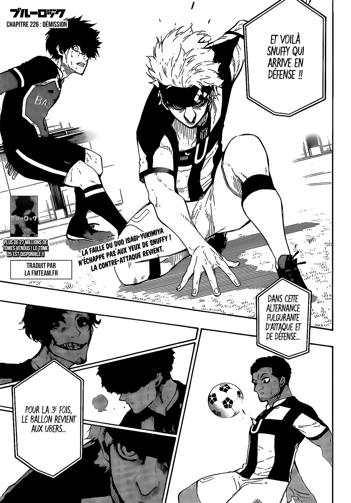 Blue Lock Chapitre 226 - Page 1